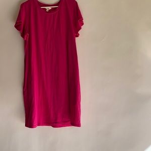 Knee length pocket dress